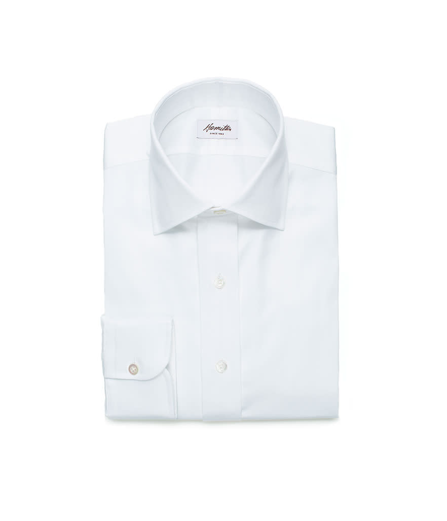 Hamilton Dress Shirt in White