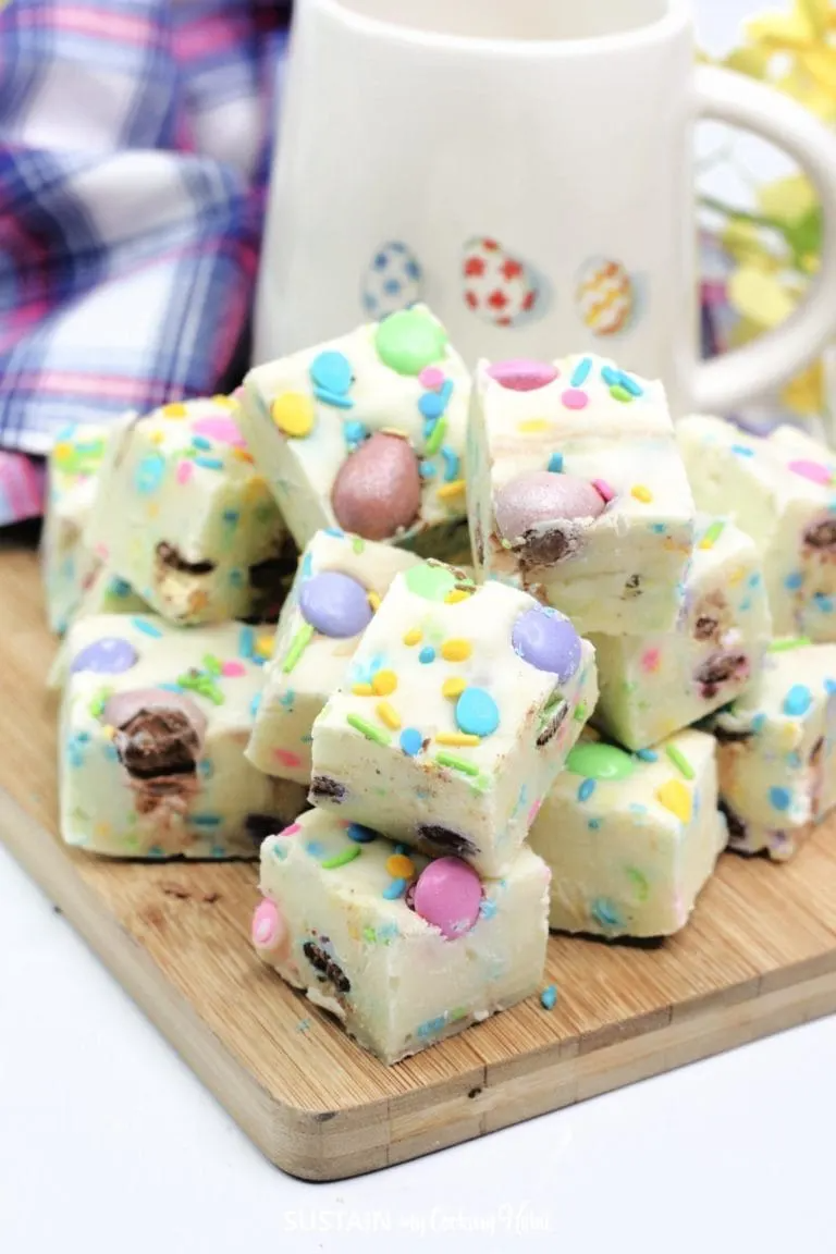 No-Bake Easter Fudge