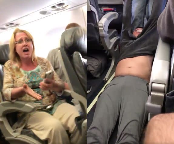 Passengers questioned the use of force as Dr. David Dao&nbsp;was dragged&nbsp;off&nbsp;the United Airlines&nbsp;flight on April 9. (Photo: TylerBridges)
