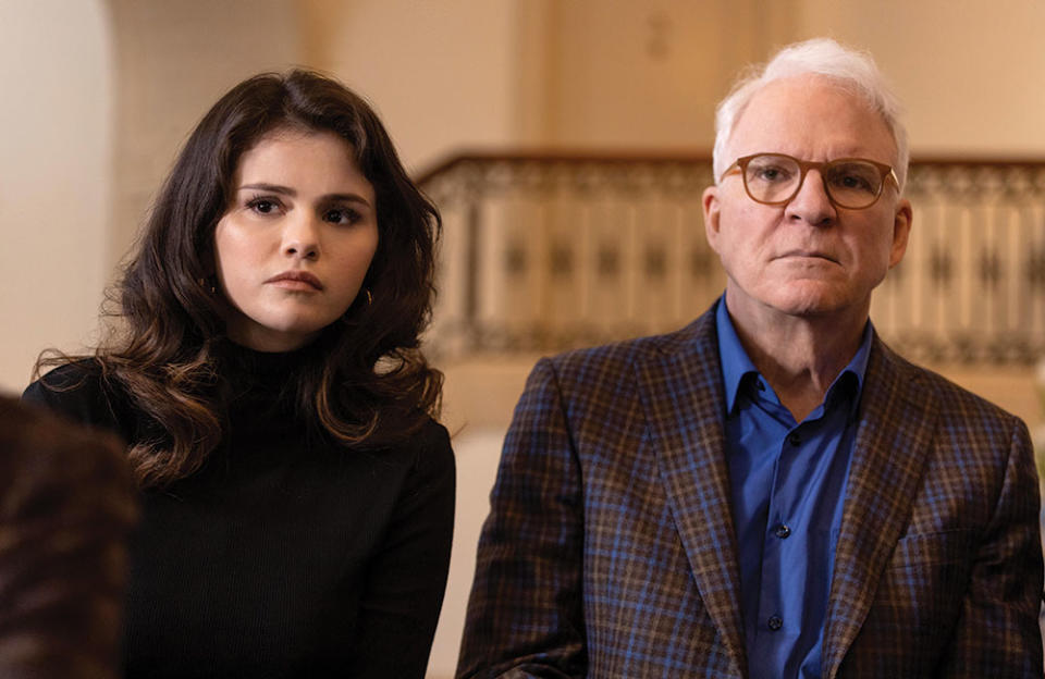 Mabel (Selena Gomez) and Charles (Steve Martin)