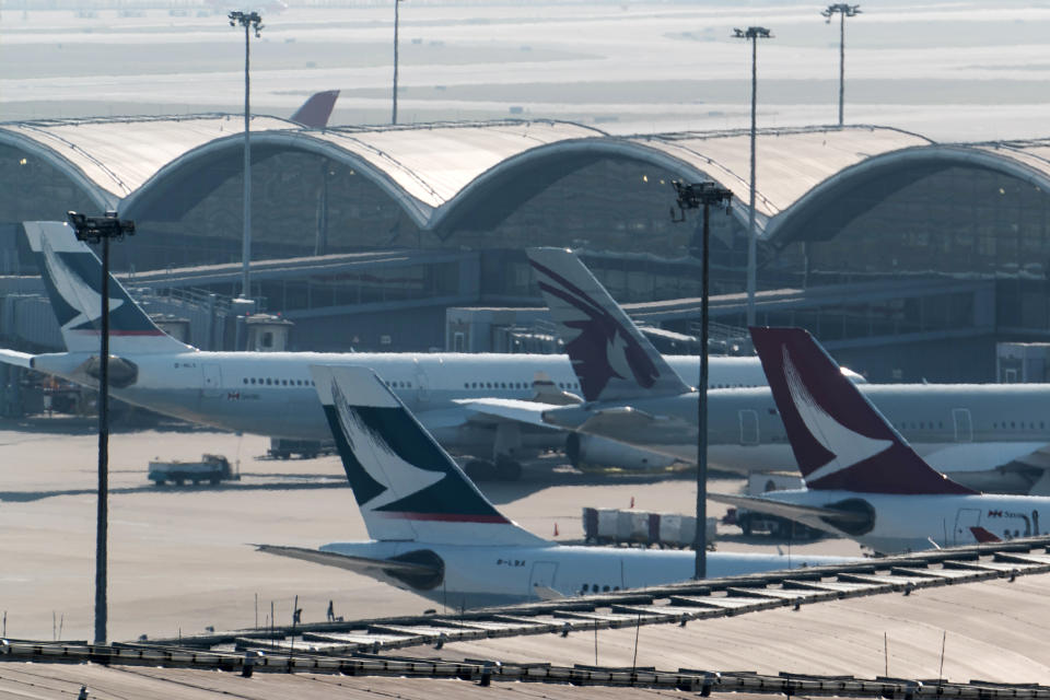 8. Hongkong International Airport (China), 72,67 Millionen Passagiere