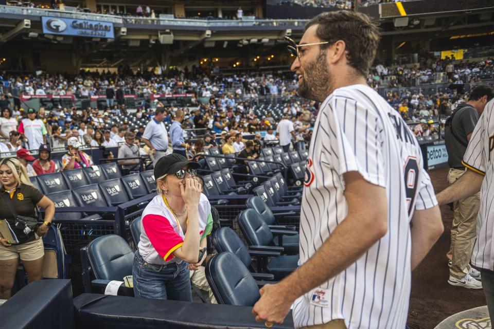 los angeles dodgers v san diego padres