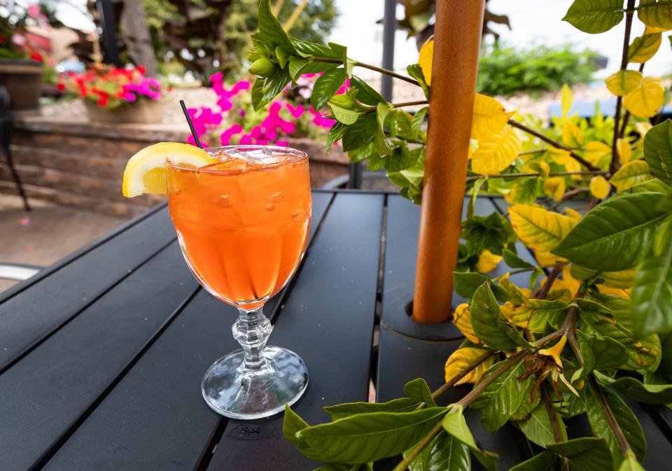 If you know what a "half and half" is, you might be familiar with the margaritas at Los Banditos, which got their start in 1981. Customers frequently ask for half the house recipe and half strawberry. In the summer, they're best enjoyed among the flowers and tropical greenery of the restaurant's patio.