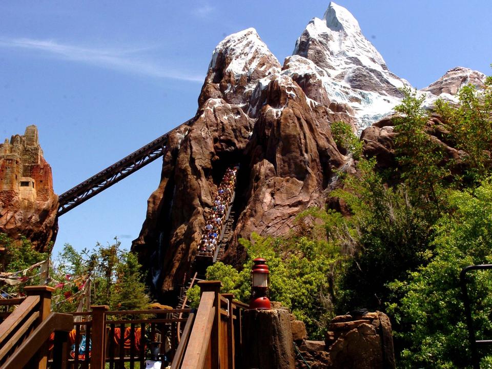 Grand Opening Of Expedition Everest In Walt Disney World