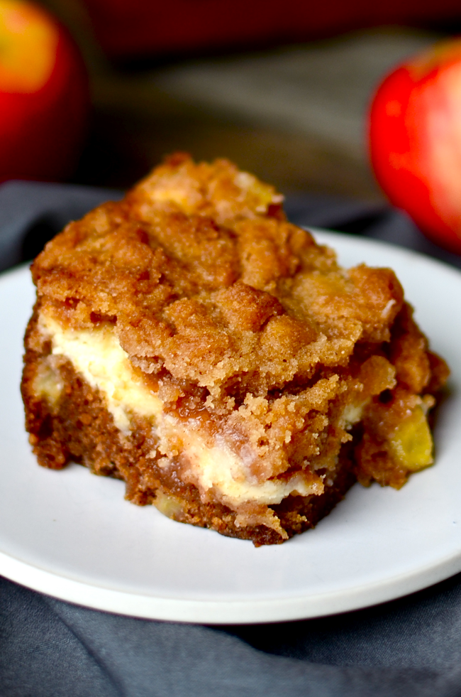 Cream Cheese Apple Coffee Cake