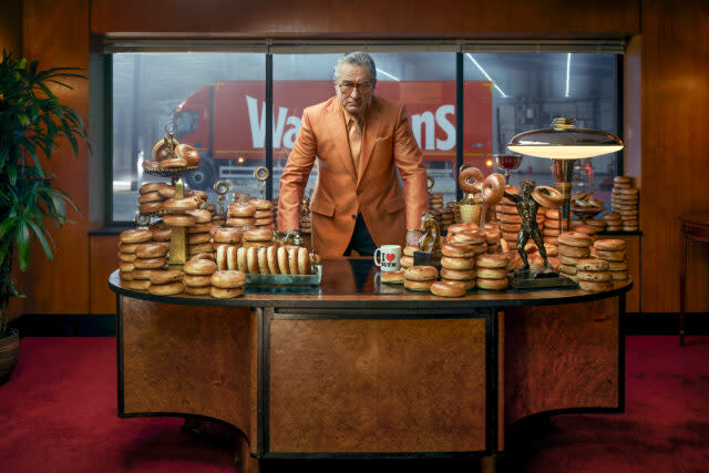 Robert De Niro in the new advert (Warburtons/Jeff Moore)