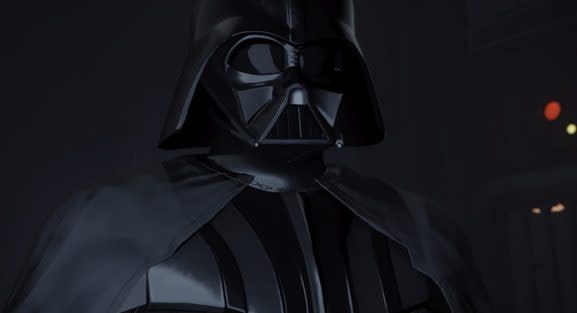 Darth Vader in VR: May the Force be in your face.