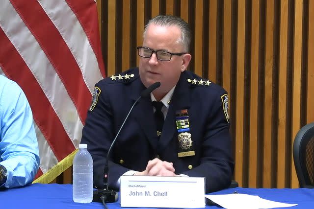 <p>NYPDnews/Twitter</p> NYPD Patrol Chief John Chell