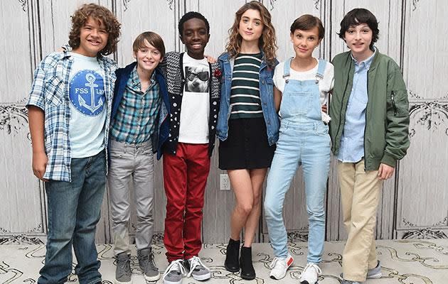 The cast of Stranger Things. Source: Netflix