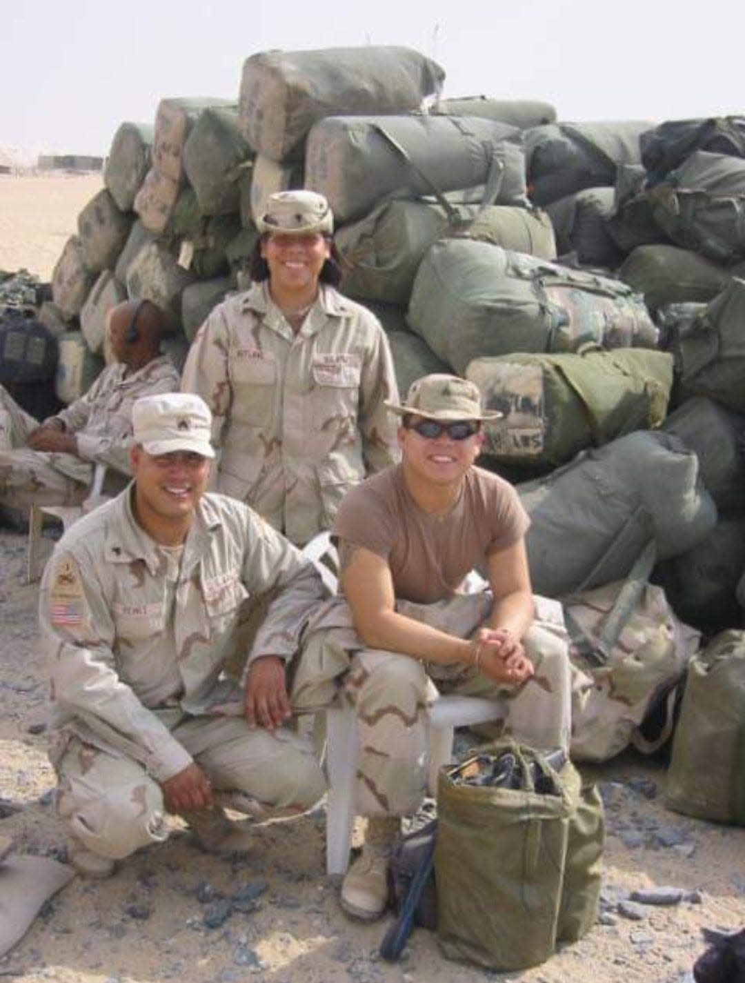 Amarillo Army veteran Maria Hernandez served for eight years in Afghanistan and Iraq as an EMT and X-Ray technician in field hospitals, where she sustained several injuries over the years. She was later medically discharged for various physical conditions in 2008.