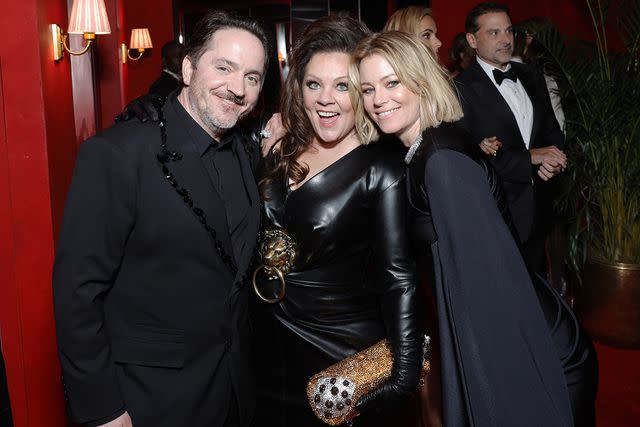 <p>Stefanie Keenan/VF24/WireImage for Vanity Fair</p> Ben Falcone, Melissa McCarthy and Elizabeth Banks