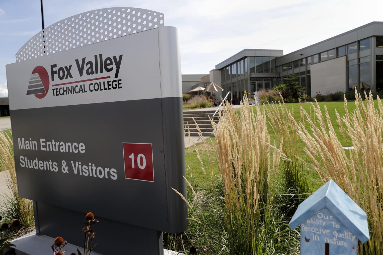 Enrollment at Fox Valley Technical College has rebounded since the coronavirus pandemic.