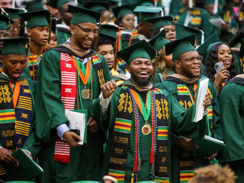 FAMU Spring Commencement on Friday March 29, 2022. Speaker Kenneth T. Welch, Mayor of St. Petersburg, FL.