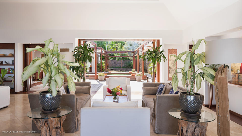 A living area - Credit: Photo: Laurent Benoit for St. Barth Sotheby’s International Realty