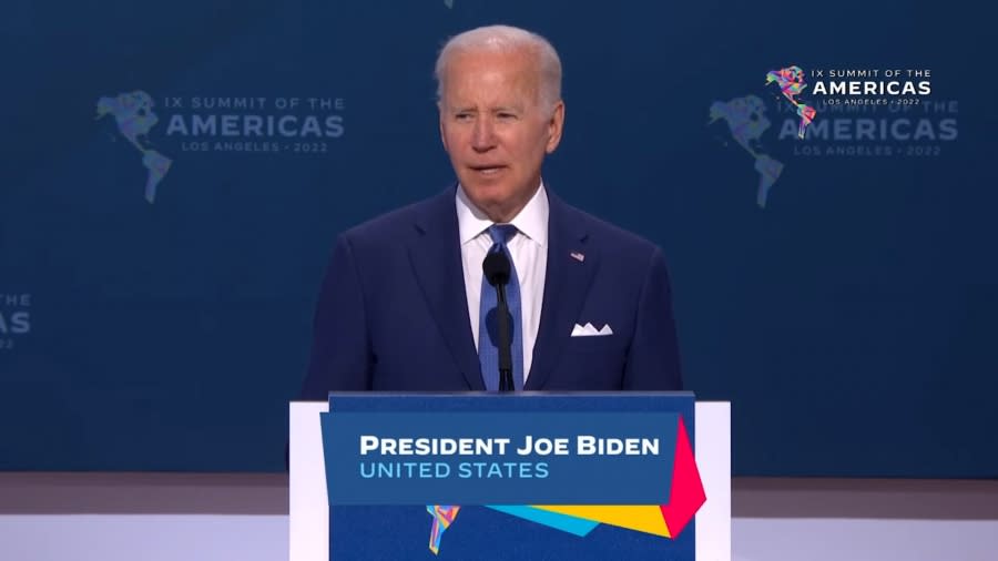  Biden condenó la anulación de Roe contra Wade 