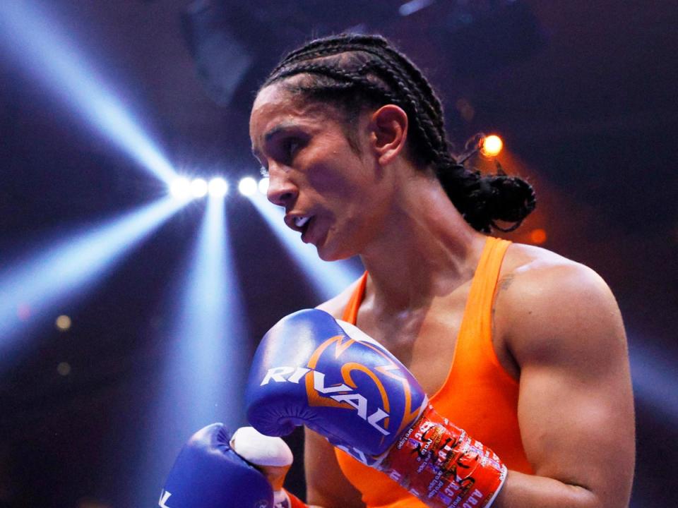 Unified women’s featherweight champion Amanda Serrano (Getty Images)