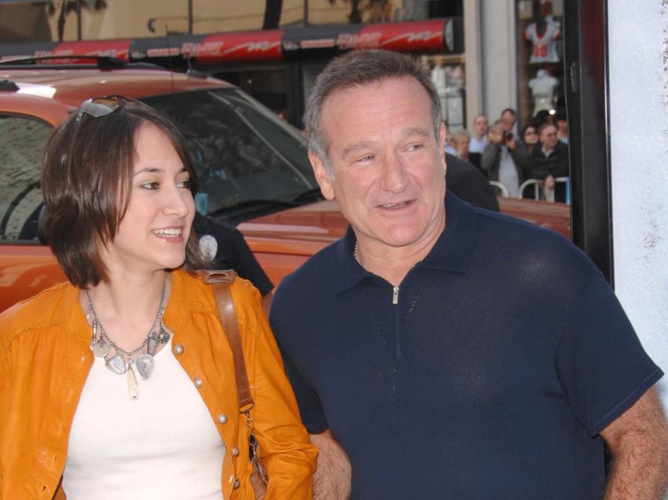 Robin Williams mit Tochter Zelda bei einem gemeinsamen Auftritt. (Bild: Featureflash Photo Agency/Shutterstock.com)