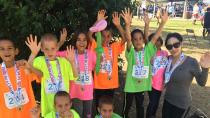 <p>Suleman <a href="https://people.com/health/nadya-suleman-octomom-now/" rel="nofollow noopener" target="_blank" data-ylk="slk:shared this cute pic of the kids decked out in neon for a charity race with PEOPLE" class="link ">shared this cute pic of the kids decked out in neon for a charity race with PEOPLE</a> in 2016 when giving an update on her family life. </p>