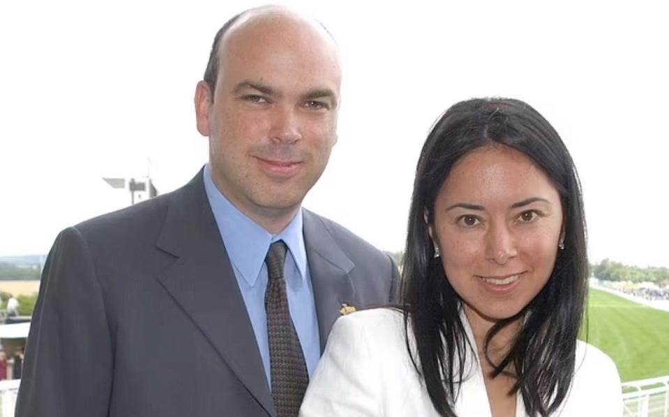 Mike Lynch and his wife Angela Bacares, who survived the disaster