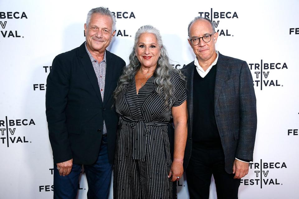 Kevin Bright, Marta Kauffman and David Crane