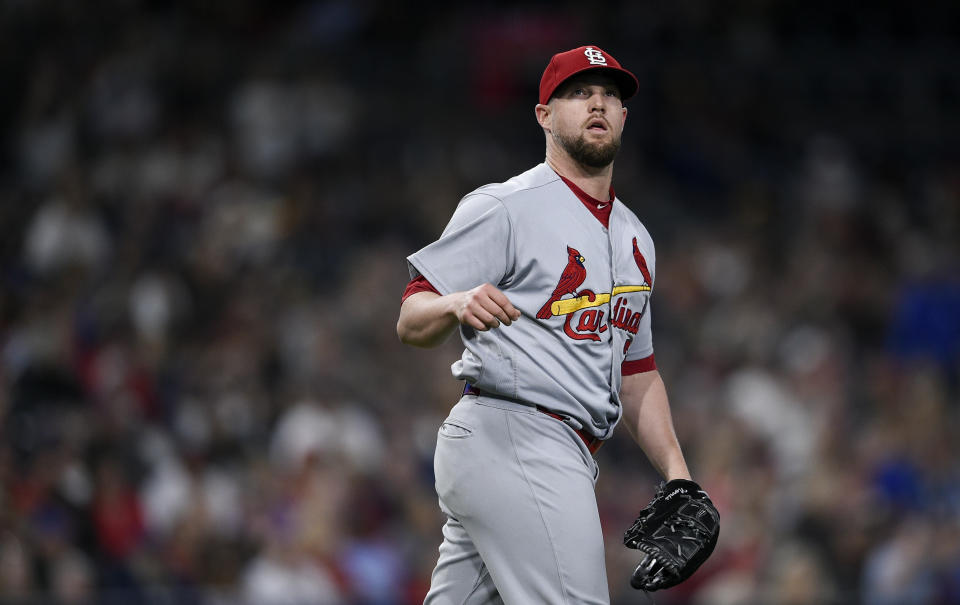 Bud Norris is reportedly doing his best to ‘help’ Cardinals rookie Jordan Hicks. It doesn’t seem Hicks asked him to. (AP Photo)