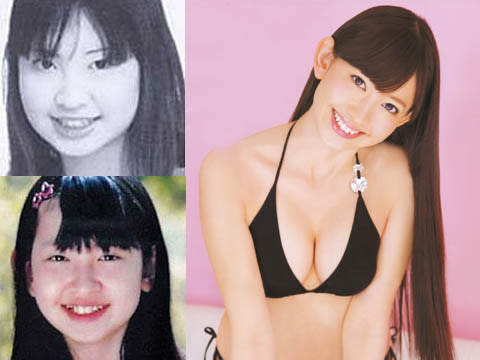 ▲圖：AKB48小嶋陽菜小時候(左)與現在(右)。(圖／翻攝自網路)