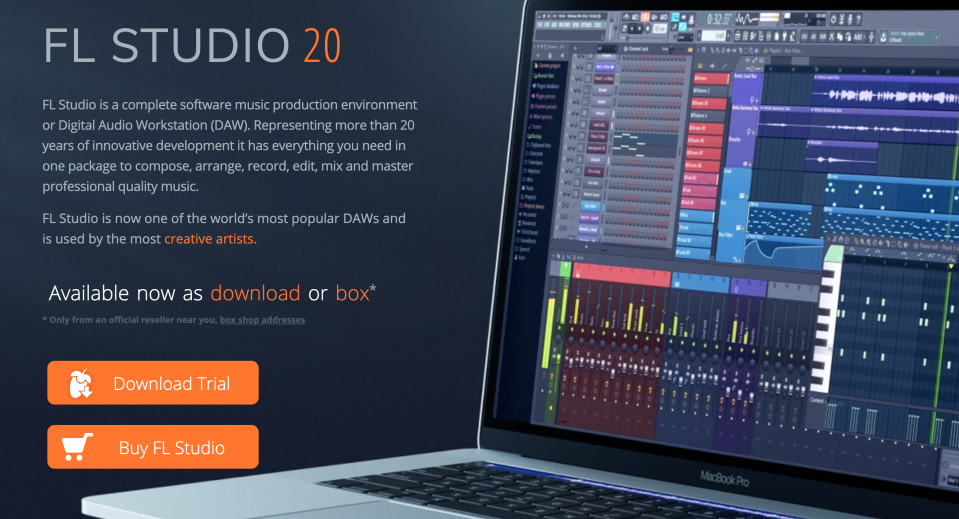 FL Studio 的製作公司是在做 Hip-Hop、EDM 音樂還有 DJ 等專用於在音樂製作上面的軟體。／圖：FL Studio