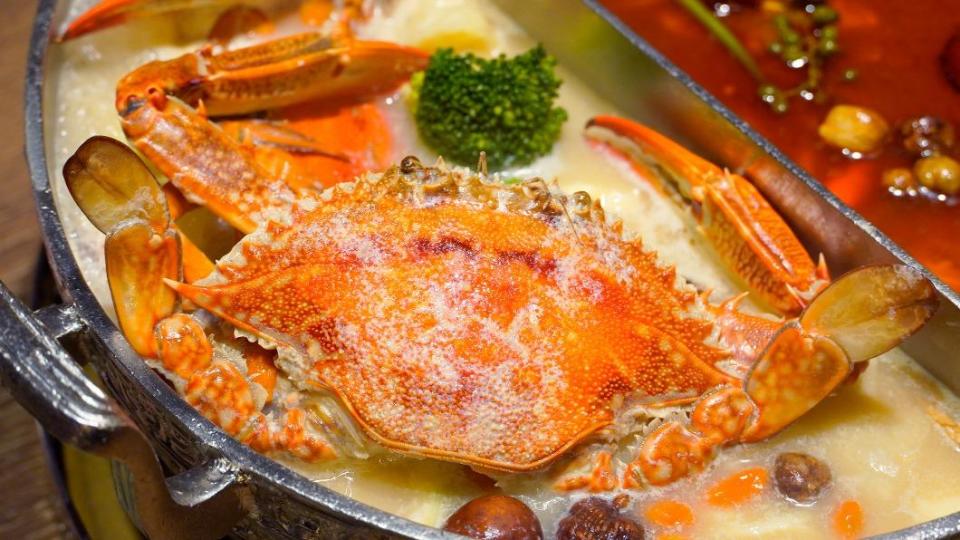 佐渡蝦蟹肉質飽滿多汁、鮮甜細緻。（圖／馬辣提供）