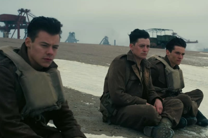 Harry Styles in Dunkirk 