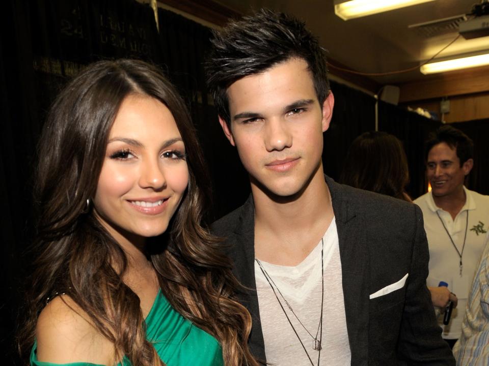 victoria justice and taylor lautner