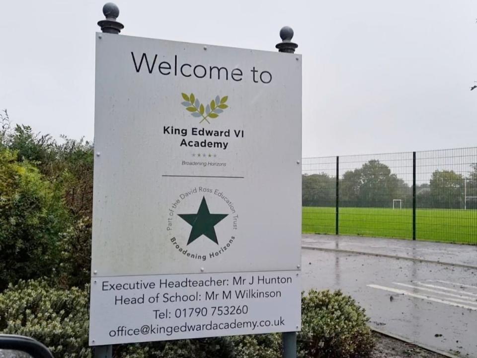 Parents have criticised the King Edward VI Academy in Spilsby (Skegness Standard  / SWNS)