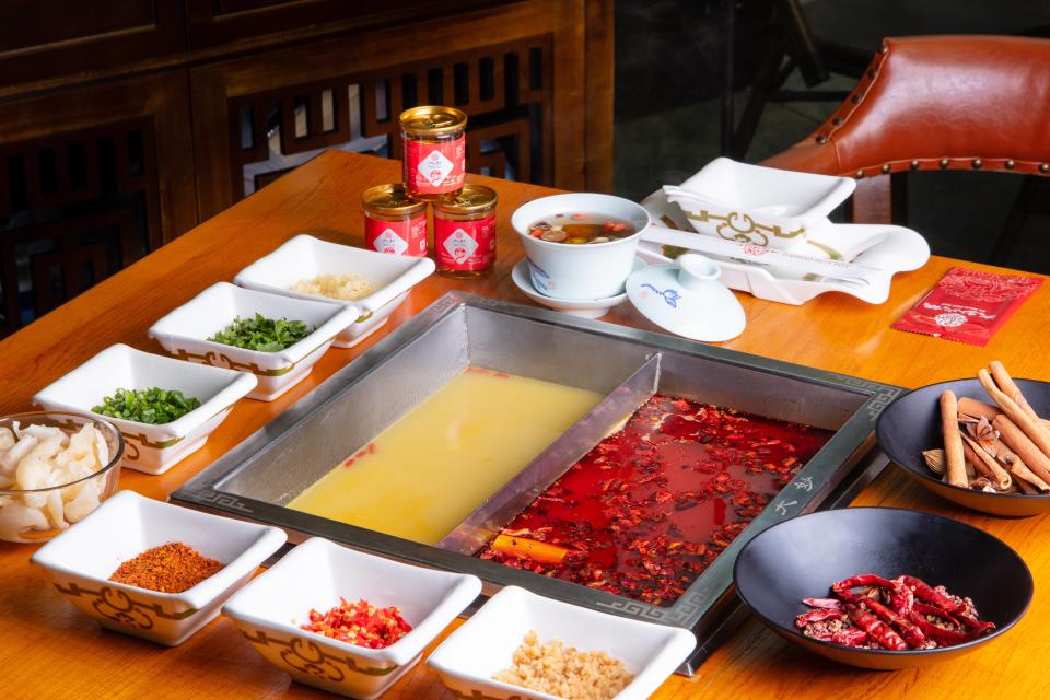 Beauty Collagen and Special Spicy Hot Pot. (PHOTO: Da Miao Hot Pot) 