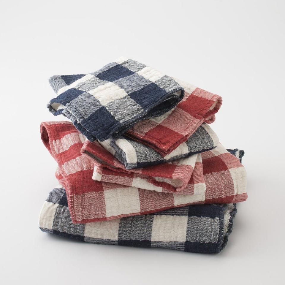 Vintage Check Towels