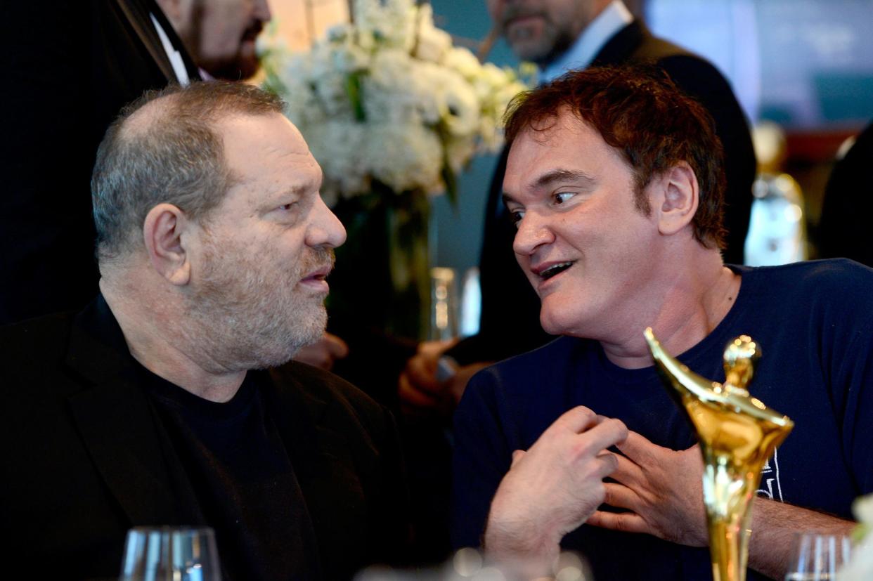 Harvey Weinstein and Quentin Tarantino in 2013: Frazer Harrison/Getty Images