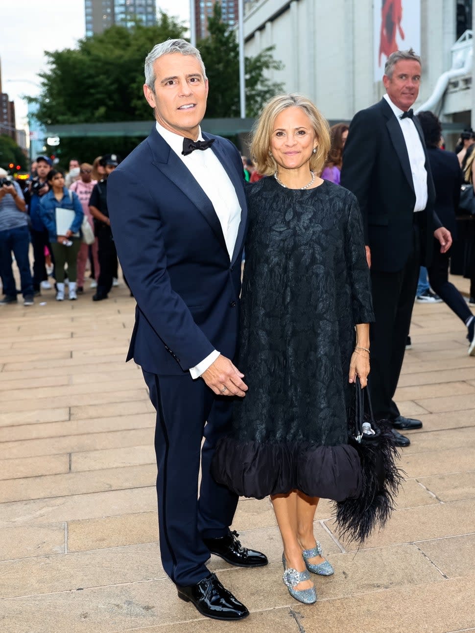 Andy Cohen and Amy Sedaris