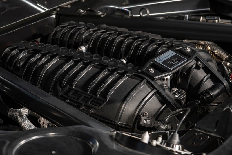 Corvette Z06搭載5.5升V8引擎具有670hp/63.5kgm輸出。