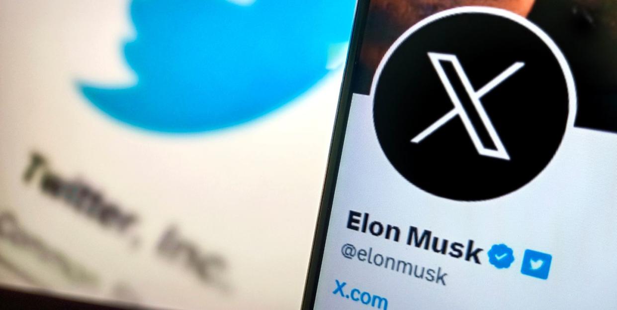 elon musk's new x profile