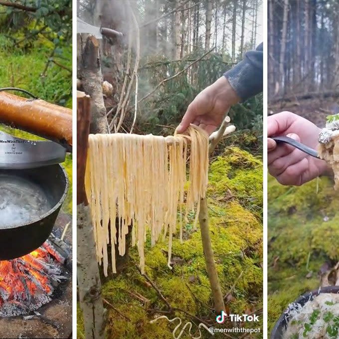 <a href="https://www.tasteofhome.com/article/men-with-the-pot-tiktok/" rel="nofollow noopener" target="_blank" data-ylk="slk:This TikTok Account Is Two Men Making Gourmet Meals in the Woods, and We’re Obsessed;elm:context_link;itc:0;sec:content-canvas" class="link rapid-noclick-resp">This TikTok Account Is Two Men Making Gourmet Meals in the Woods, and We’re Obsessed</a>