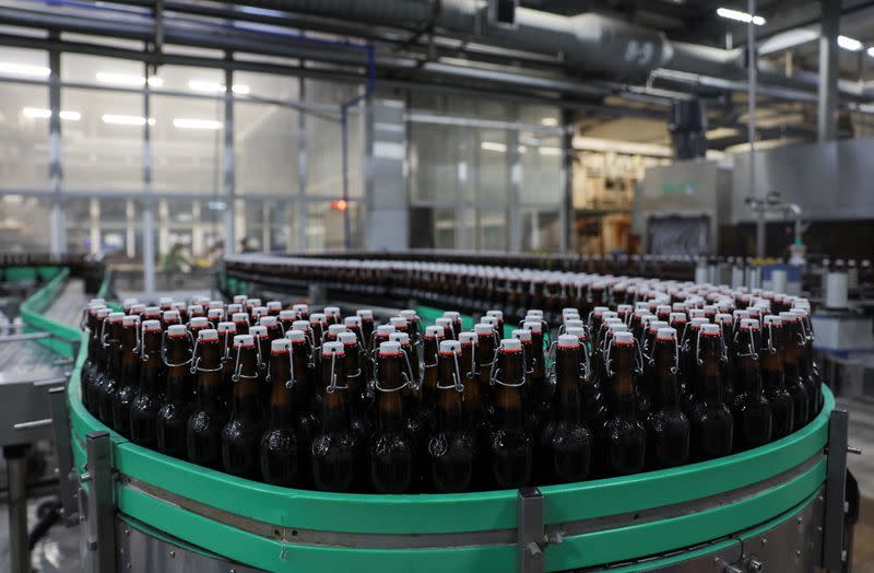 Afanasy brewery produces beer in Tver