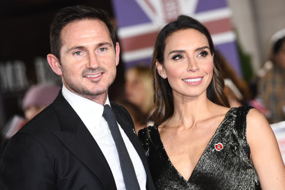 Frank and Christine Lampard pictured in November 2019. (Getty Images)