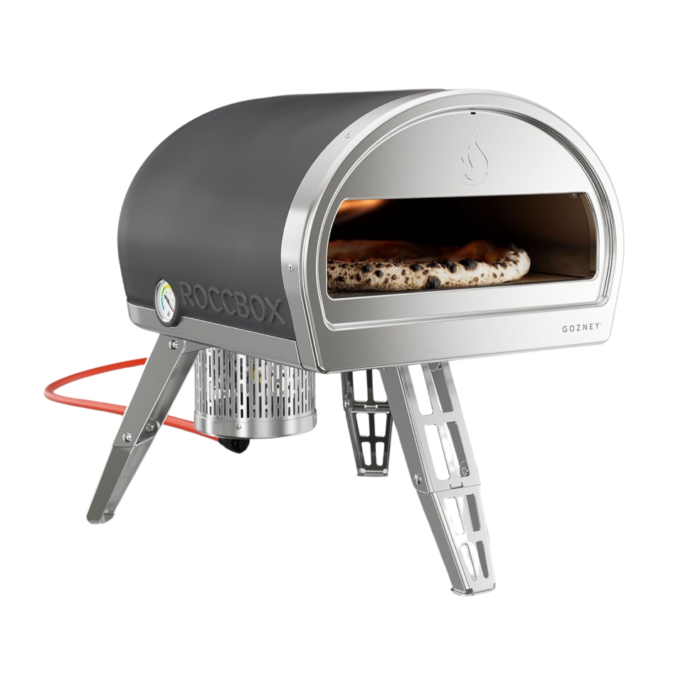 A Roccbox pizza oven by Gozney
