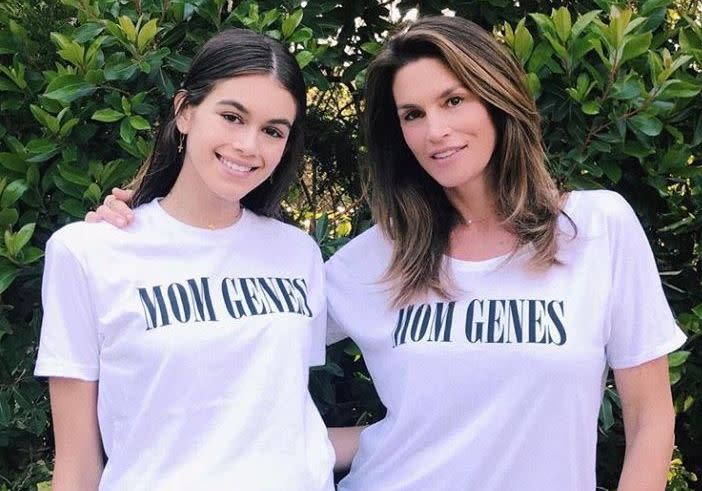 Toutes les fois où Kaia Gerber a copié collé le style de Cindy Crawford