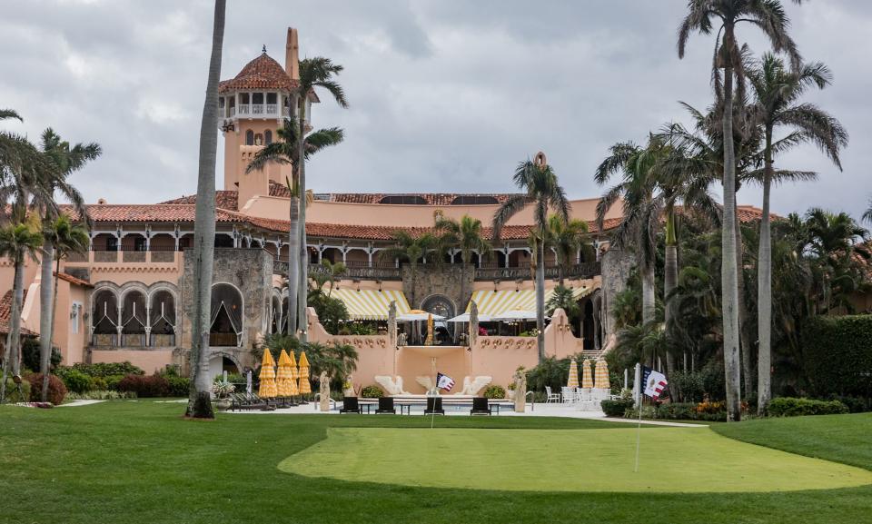 Trumps Luxus-Resort Mar-a-Lago in Florida. - Copyright: picture alliance/ZUMAPRESS.com: Bill Murray