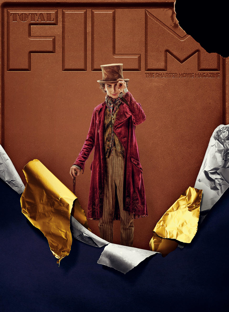 Total Film's Wonka subscriber cover