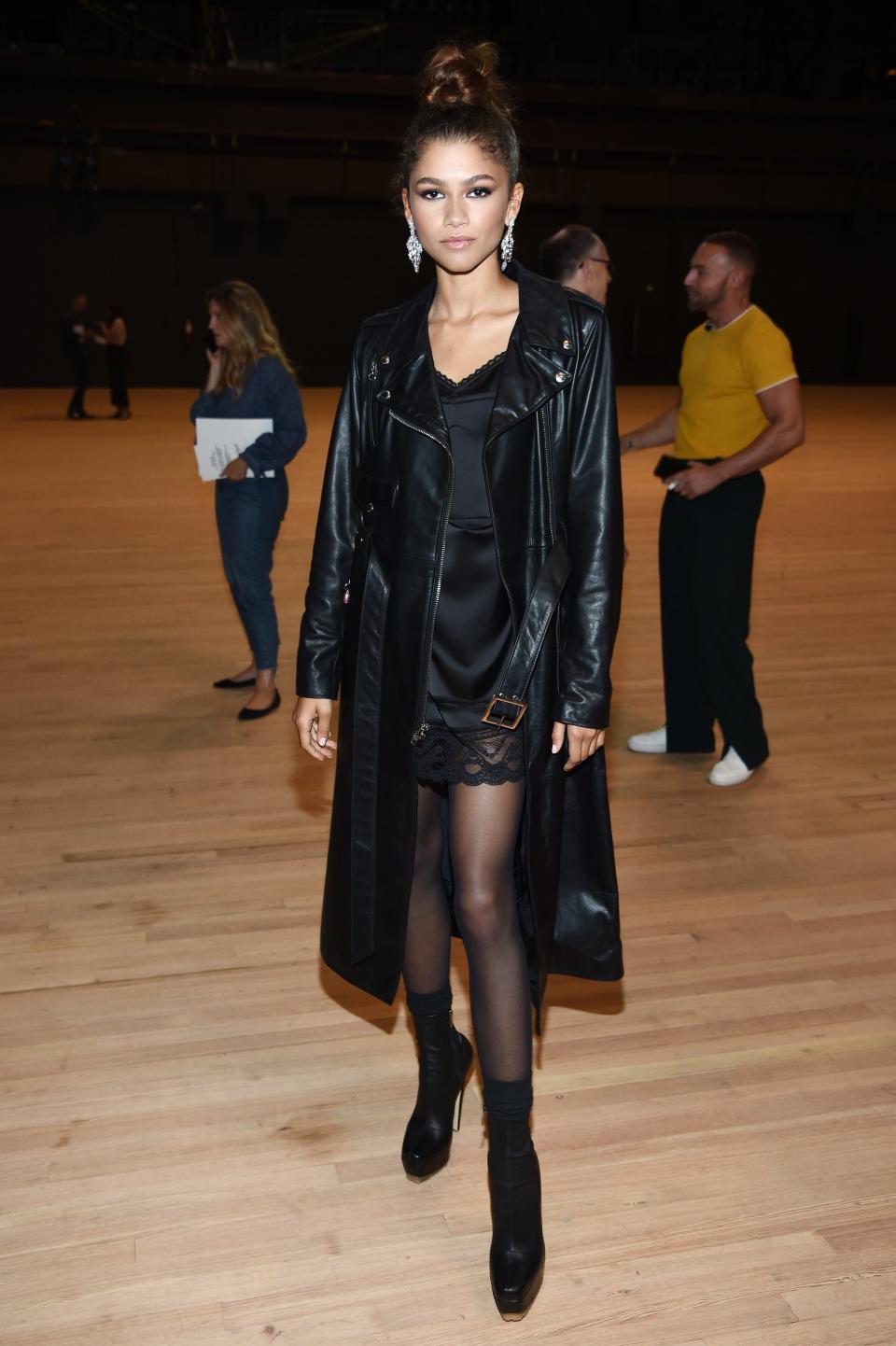 <h1 class="title">Marc Jacobs Spring 2020 Runway Show - Front Row</h1><cite class="credit">Photo: Getty Images</cite>