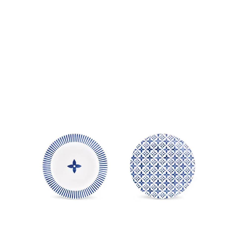Monogram Flower Tile餐碟兩件套裝圖片來源：Louis Vuitton官網
