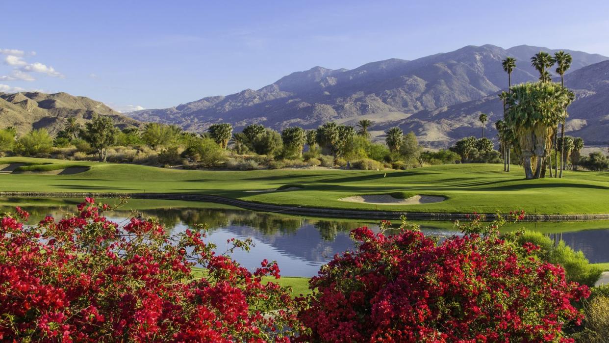 golf course in palm springs, california p