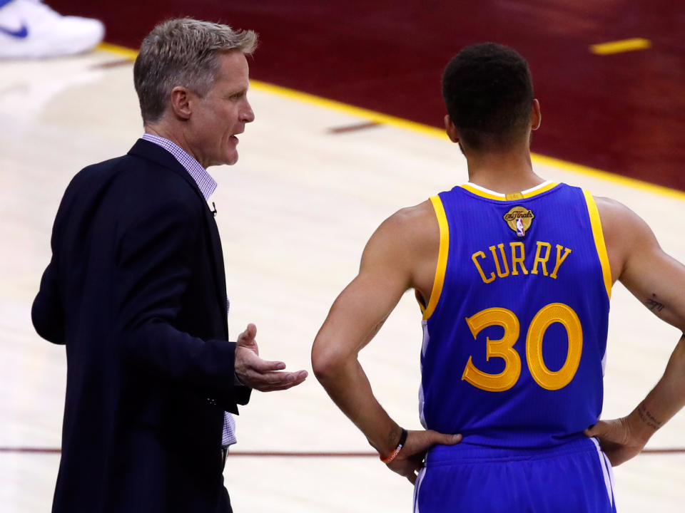 Steve Kerr Steph Curry