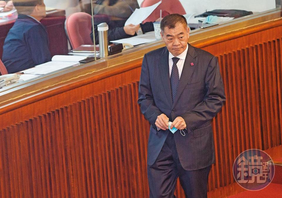 國民黨籍議長陳錦祥（圖），表態支持已宣布參與台北市長初選的市議員羅智強。