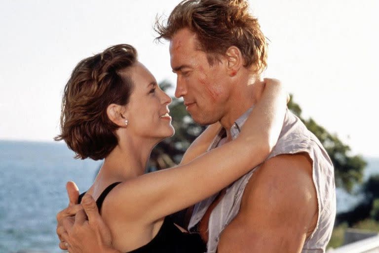 Mentiras verdaderas (1994), de James Cameron con Jamie Lee Curtis y Arnold Schwarzenegger .